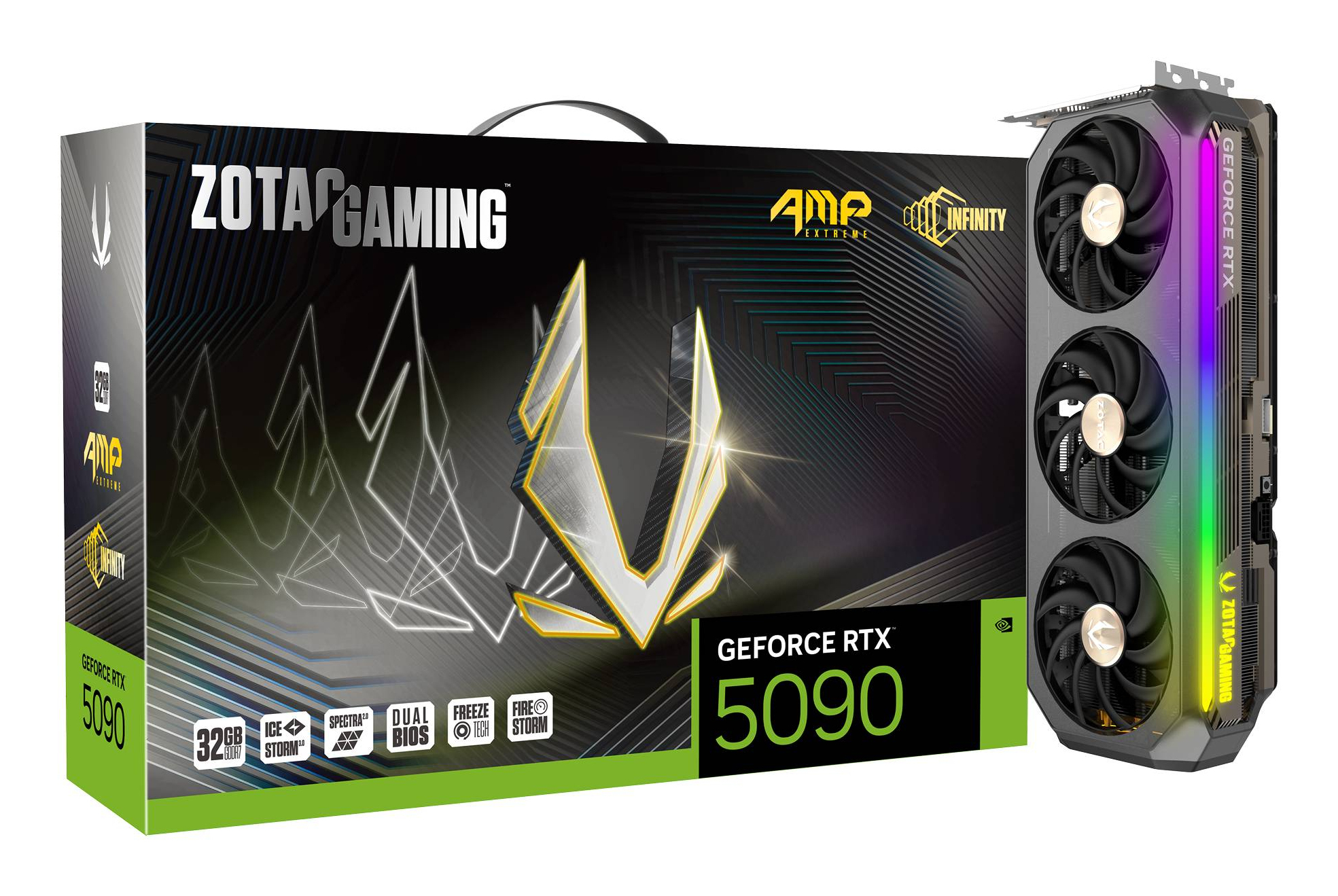ZOTAC GeForce RTX 5090 Gaming AMP Extreme INFINITY | 32GB GDDR7
